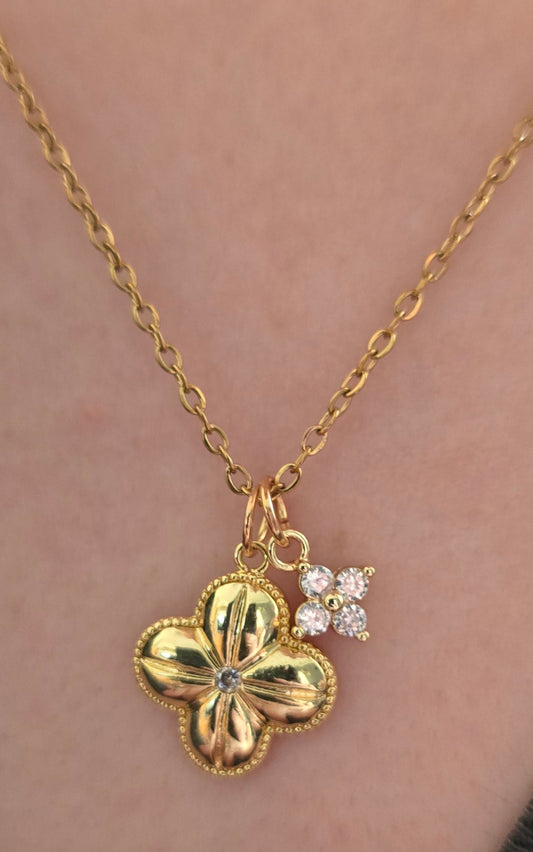 Wunderschöne Ankerkette mit zwei süßen Charms