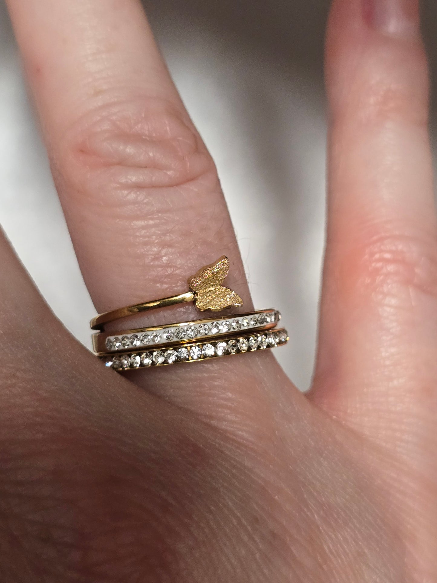 Wunderschöner Ring 18k vergoldet