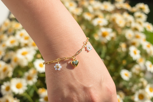Armkette mit 3 Charms